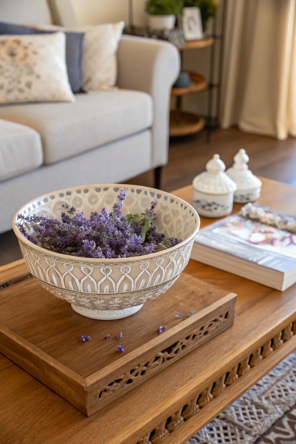 Keep your home smelling fresh with lavender scented crystals.