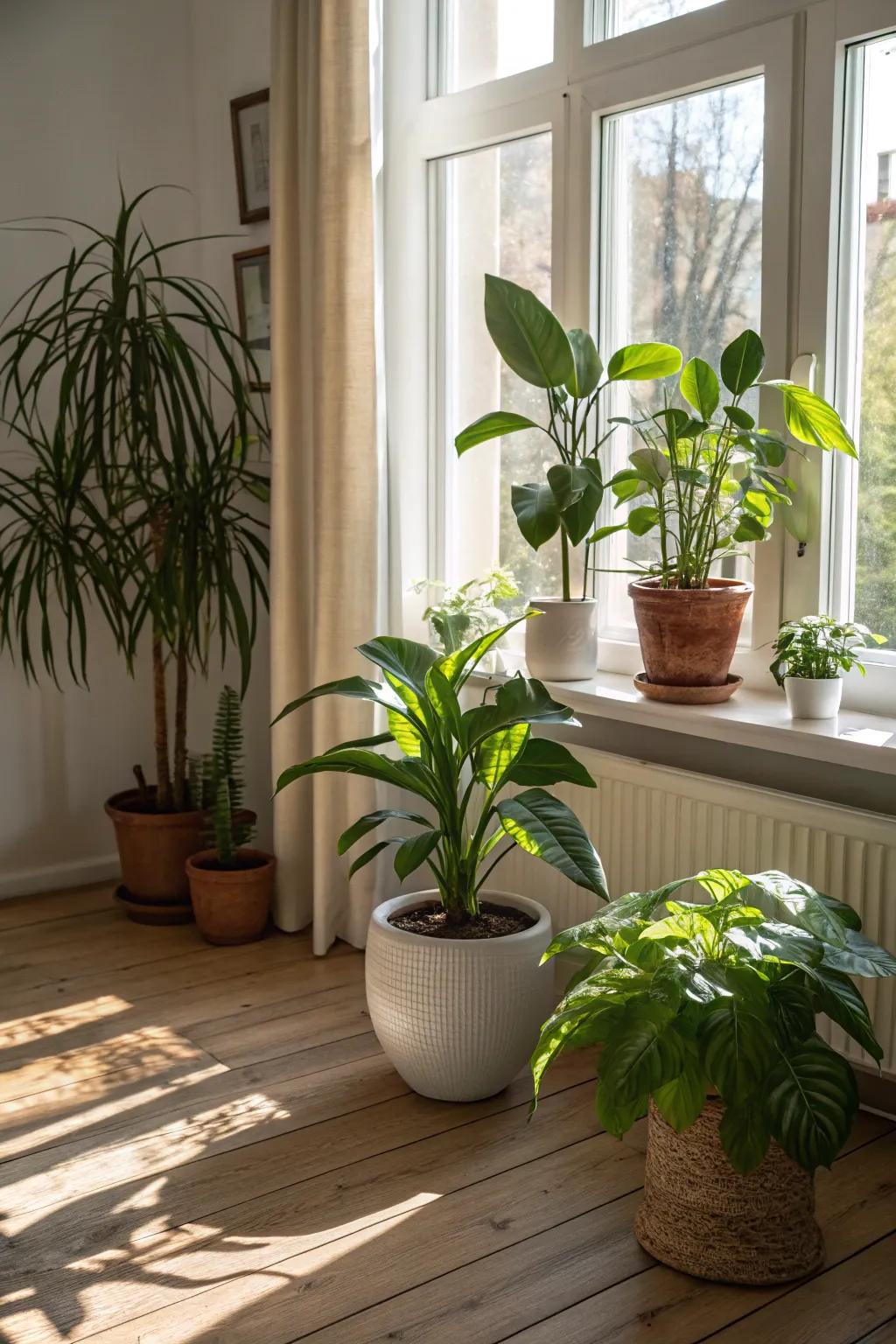Plants are lovely natural privacy screens.