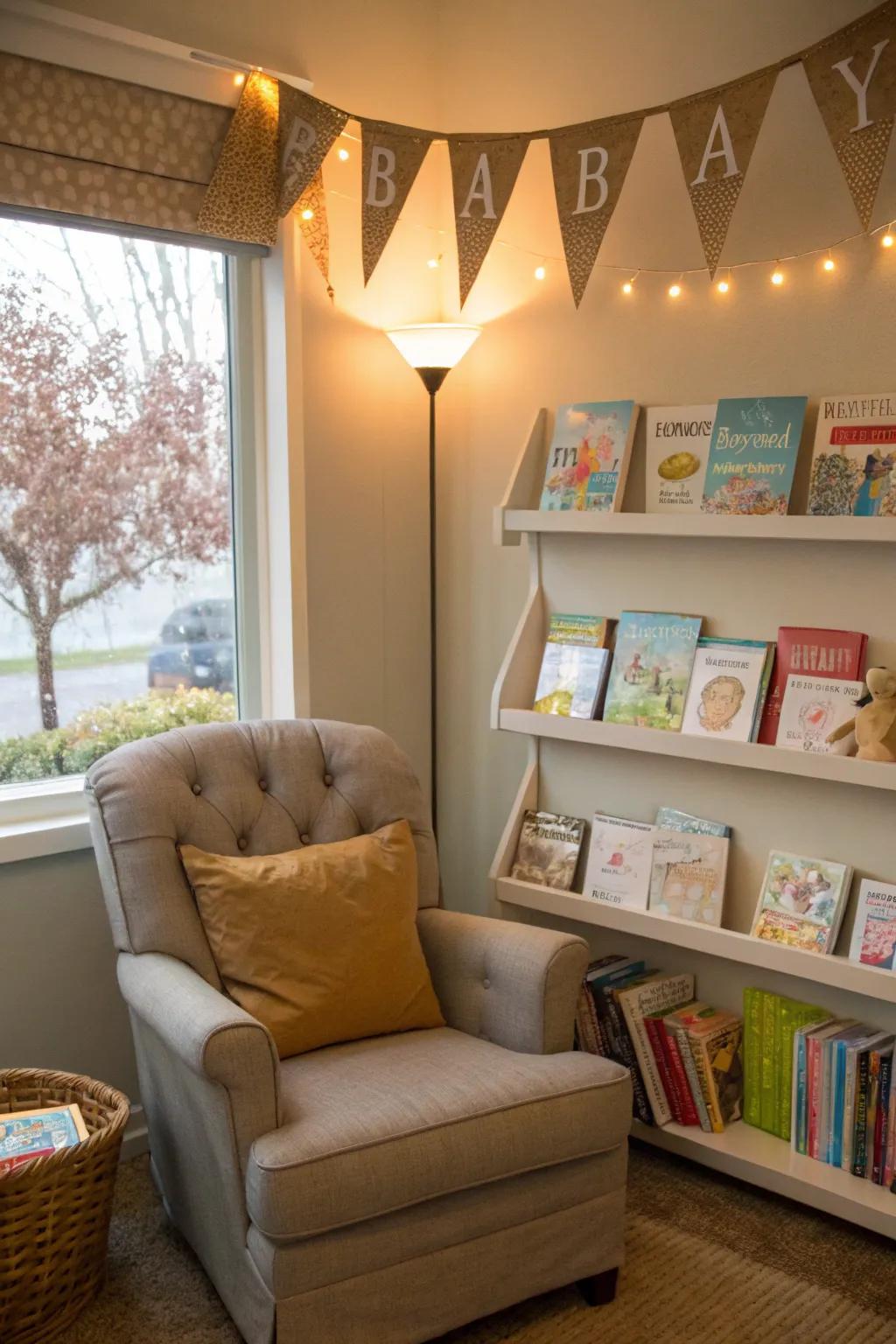 Once-Upon-A-Time Reading Spot: Snug and Heartfelt