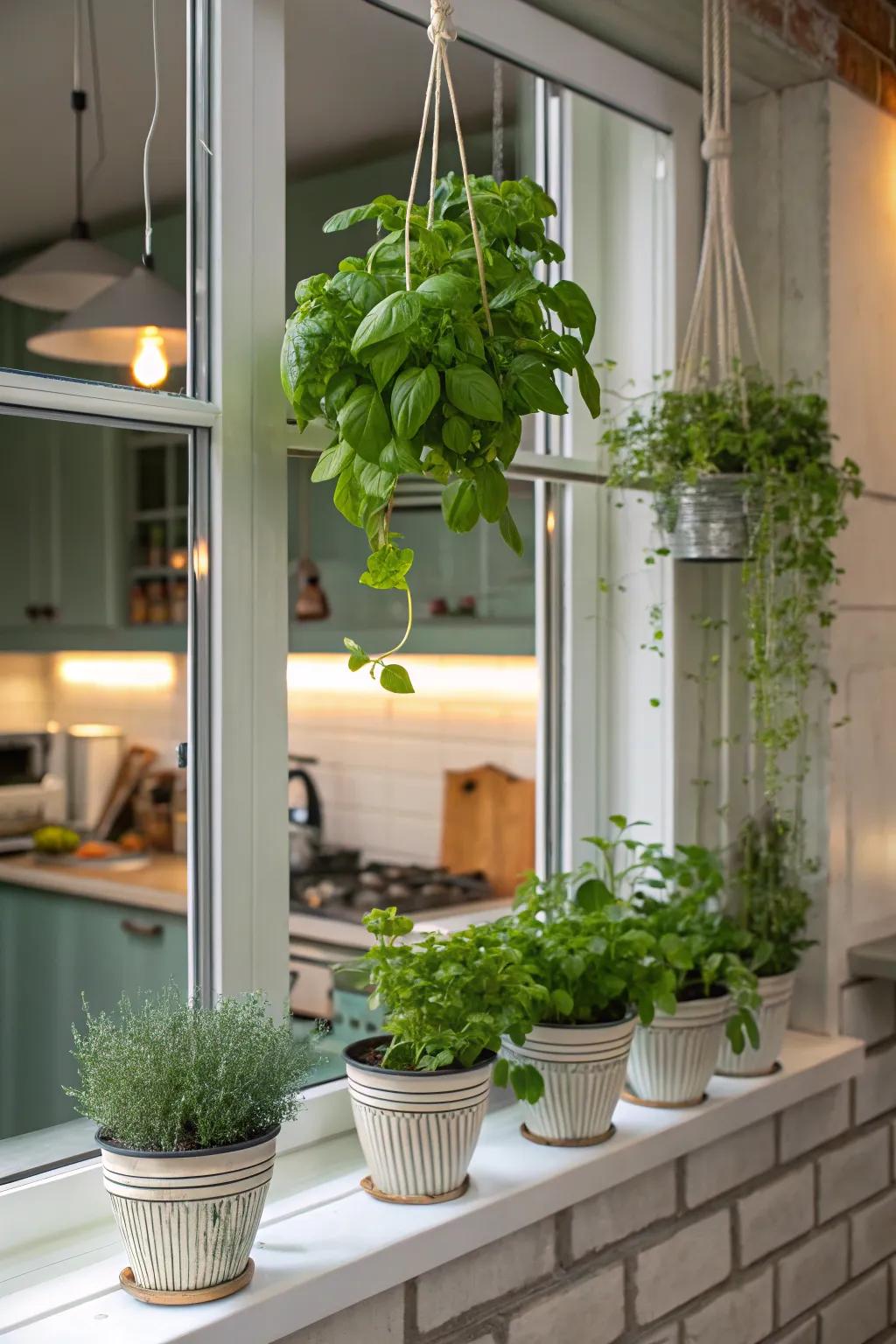 Functional and fragrant culinary herb garden.