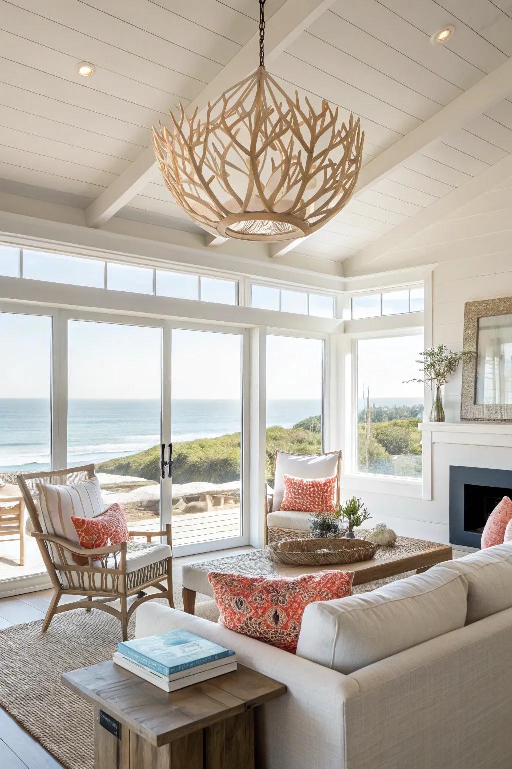 Sea fan-inspired designs bring the ocean's beauty indoors.