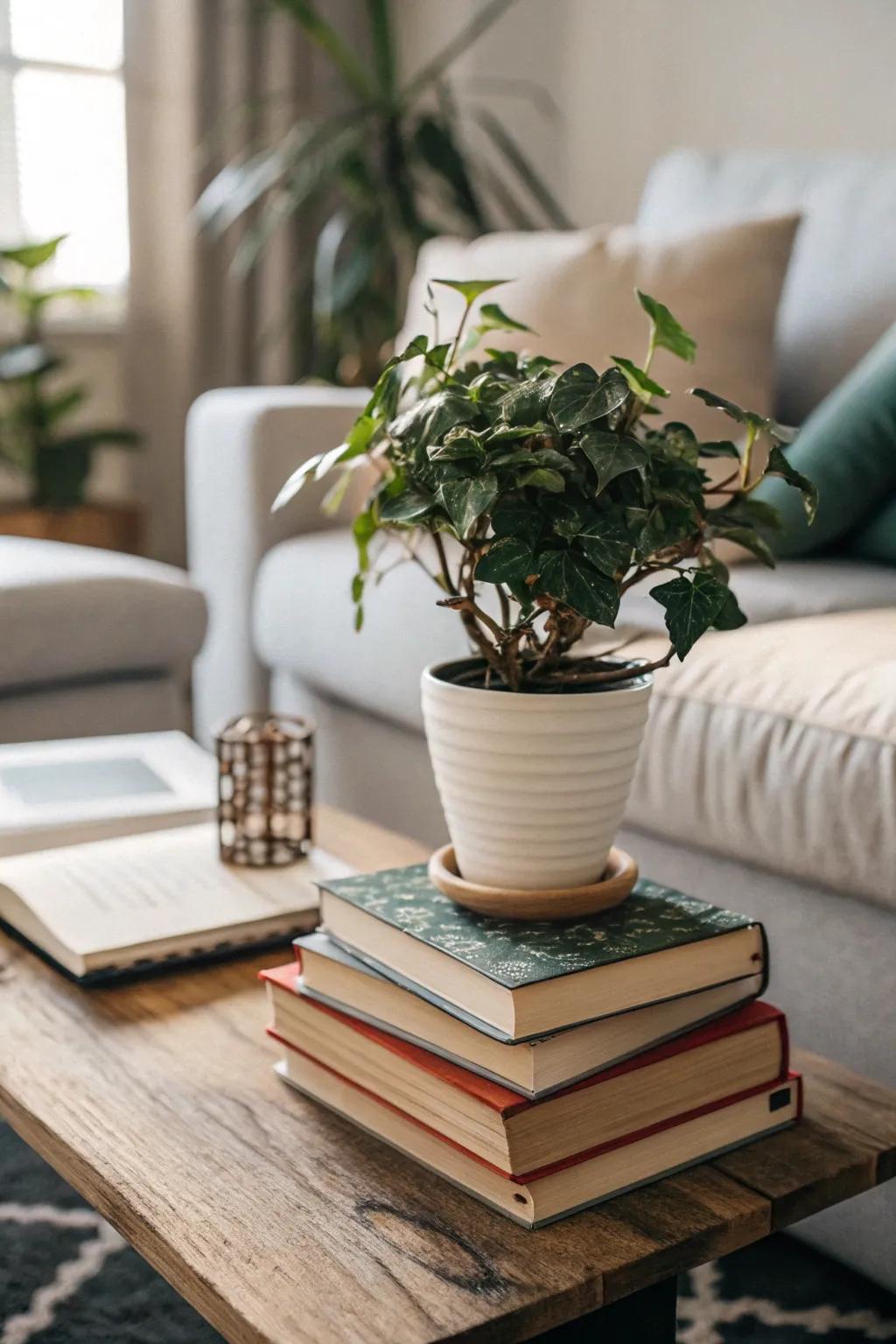 Incorporate plants to enrich your décor with life and color.