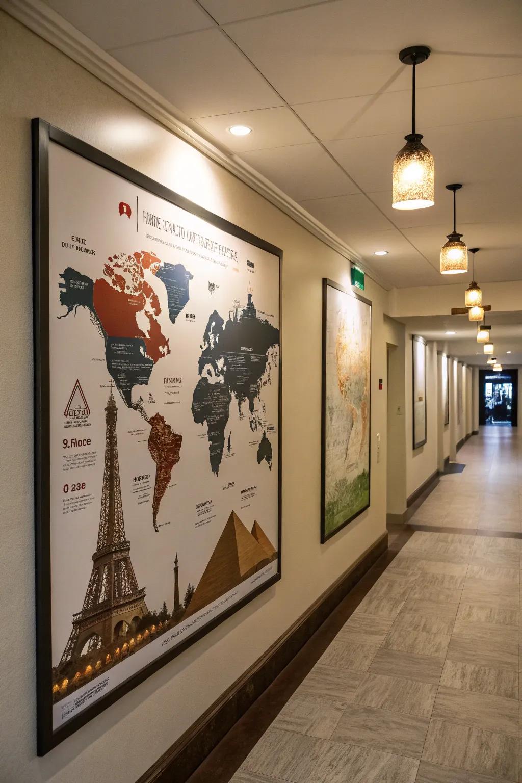 Maps of cultural highlights inspire exploration and discovery.