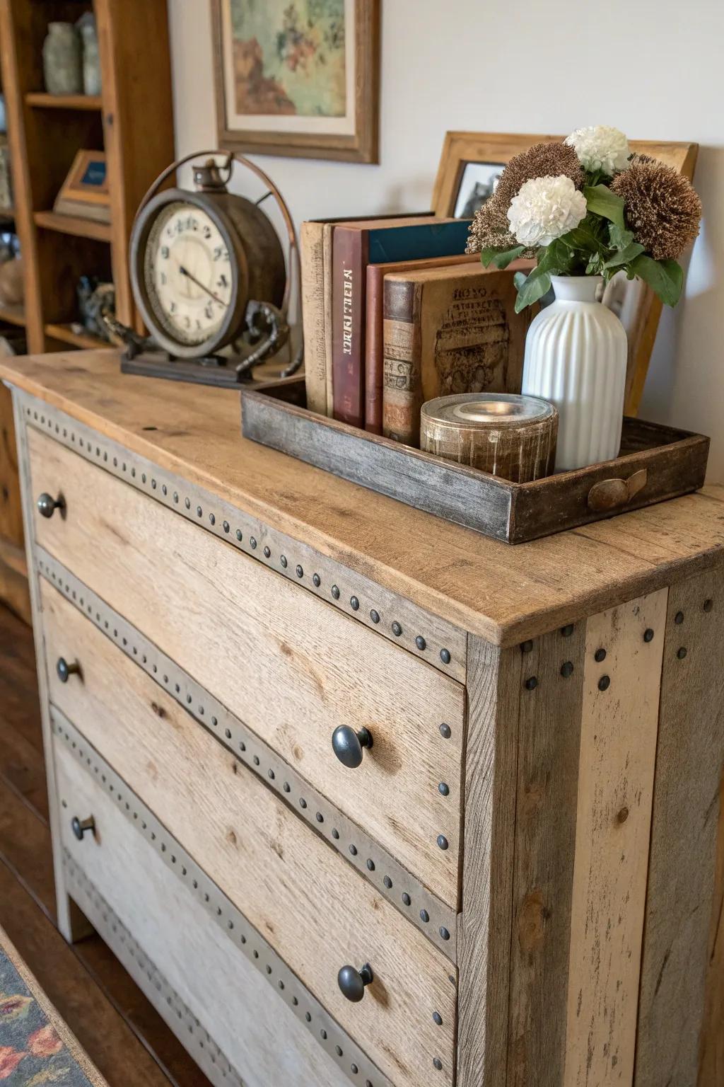 Country touches infuse warmth and persona.