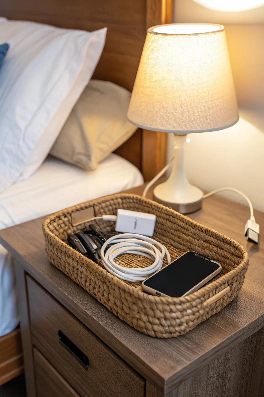 A tech-savvy inclusion: don't let your guests run out of juice.