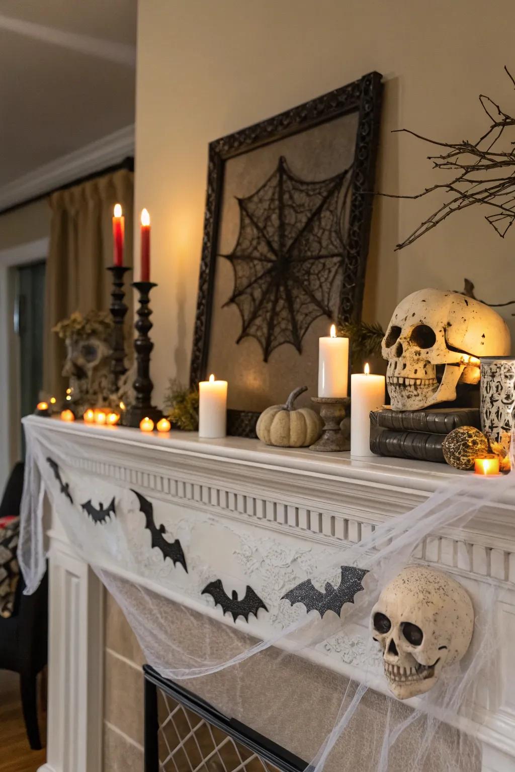 Skulls append a note of mystical fascination.