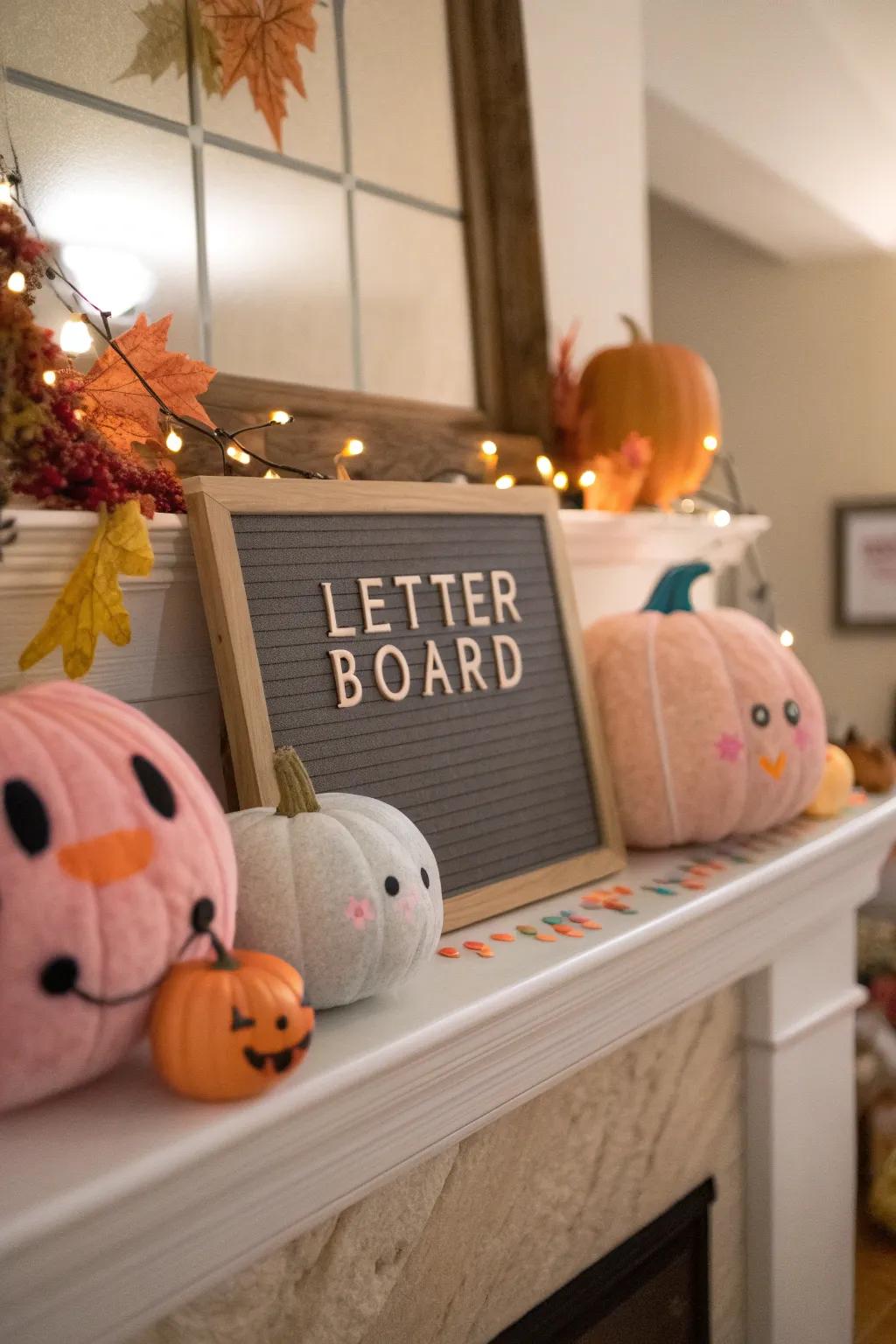 Add a touch of cuteness to Halloween.