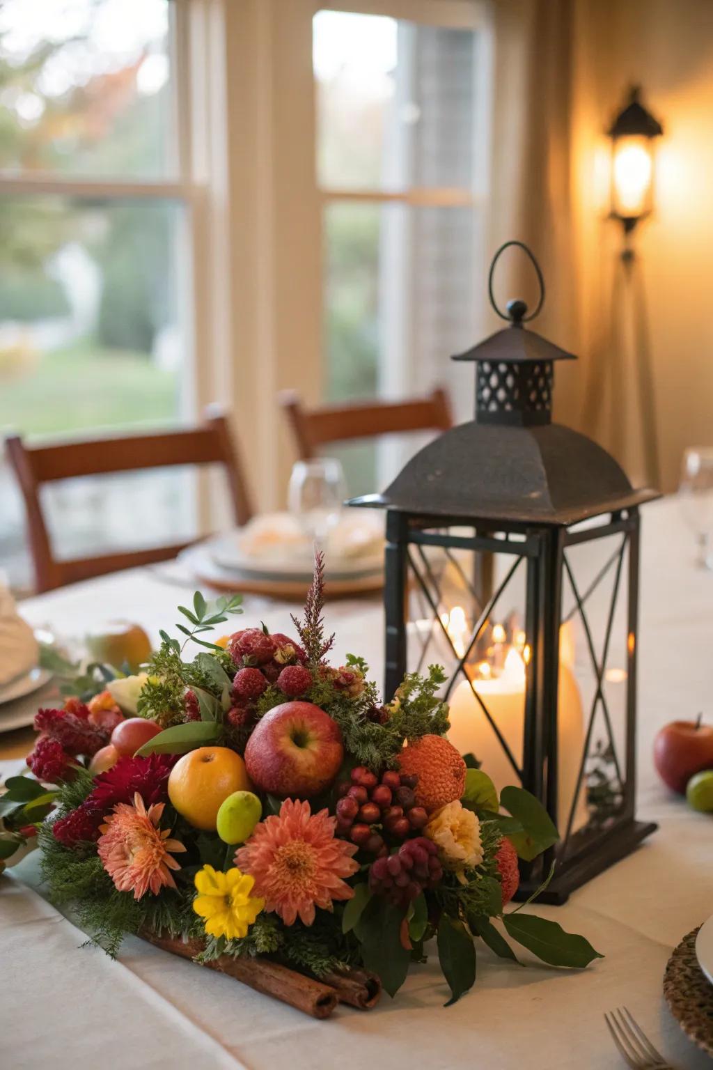 Globes utilized as centerpieces present vibrant and stylish focal points.