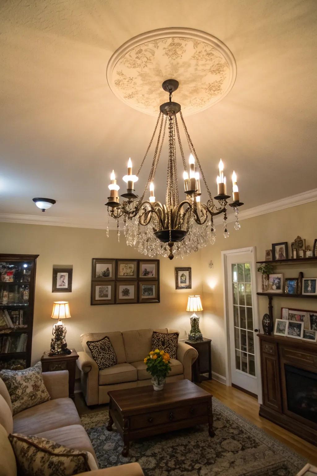 Illumination defines the mood and adds flair.