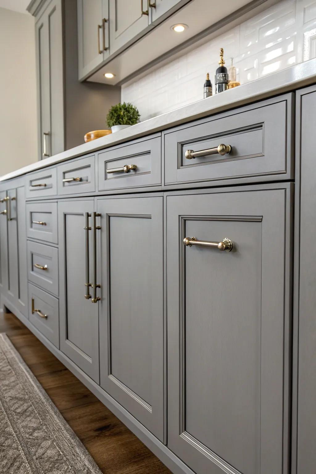 Emphasize with stylish fittings.