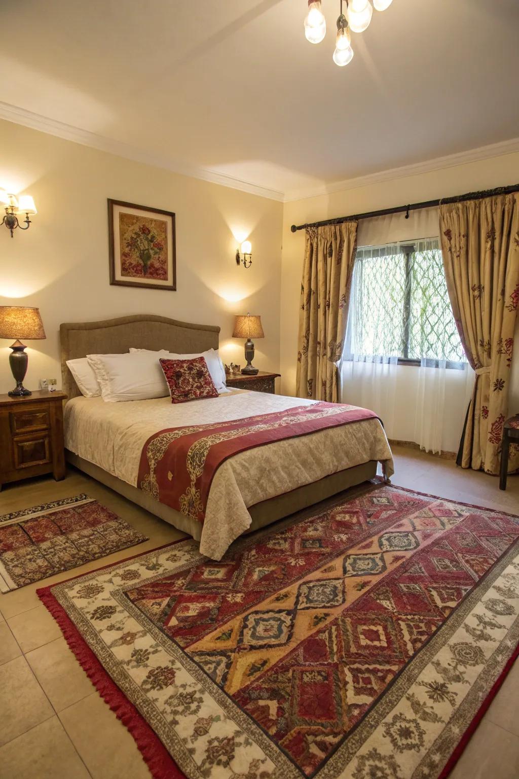 Accent elements bring cohesion to a room's design.