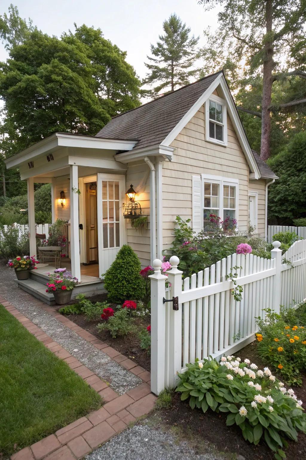 A standalone suite offers a private retreat.