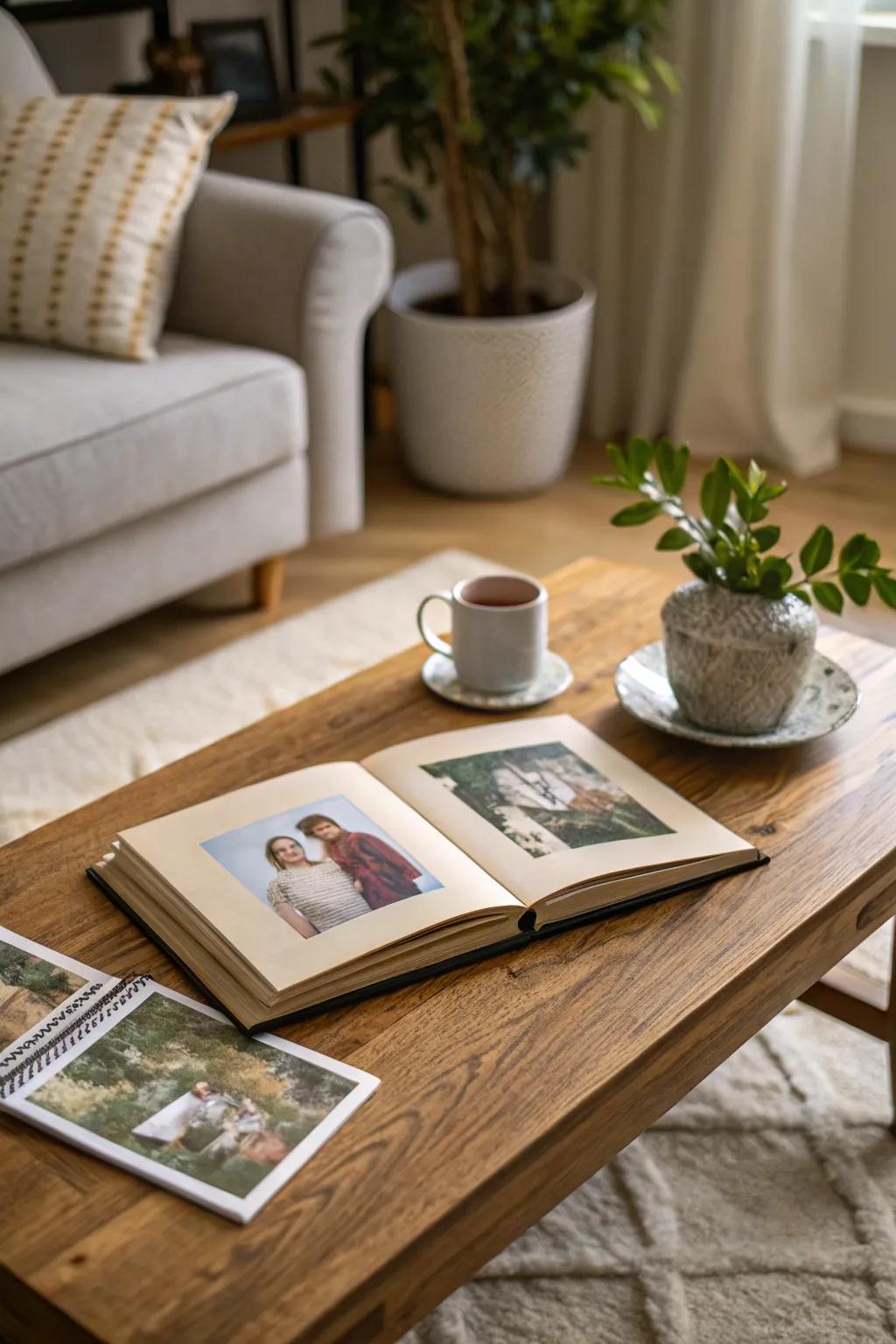 A tiny booklet to store fond memories.
