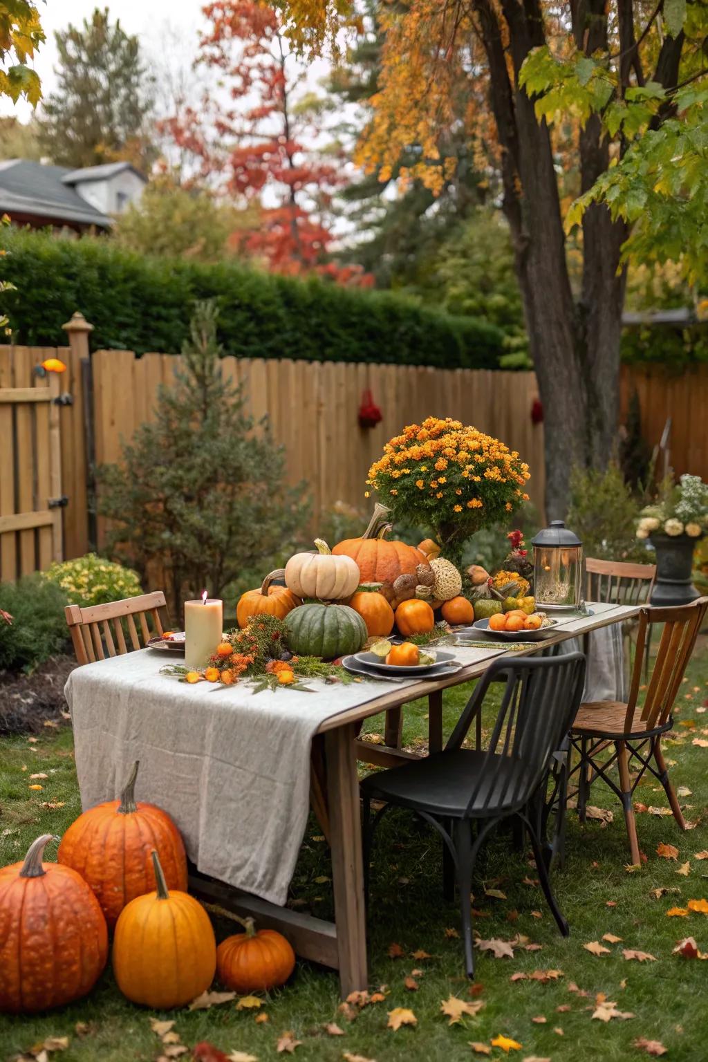 Seasonal themes bring warmth and joy to your outdoor space.