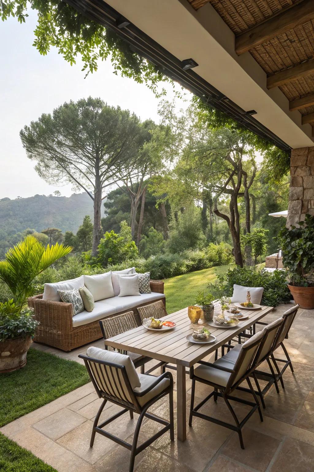 Outdoor sanctuaries transform gardens into an extension of your dwelling.