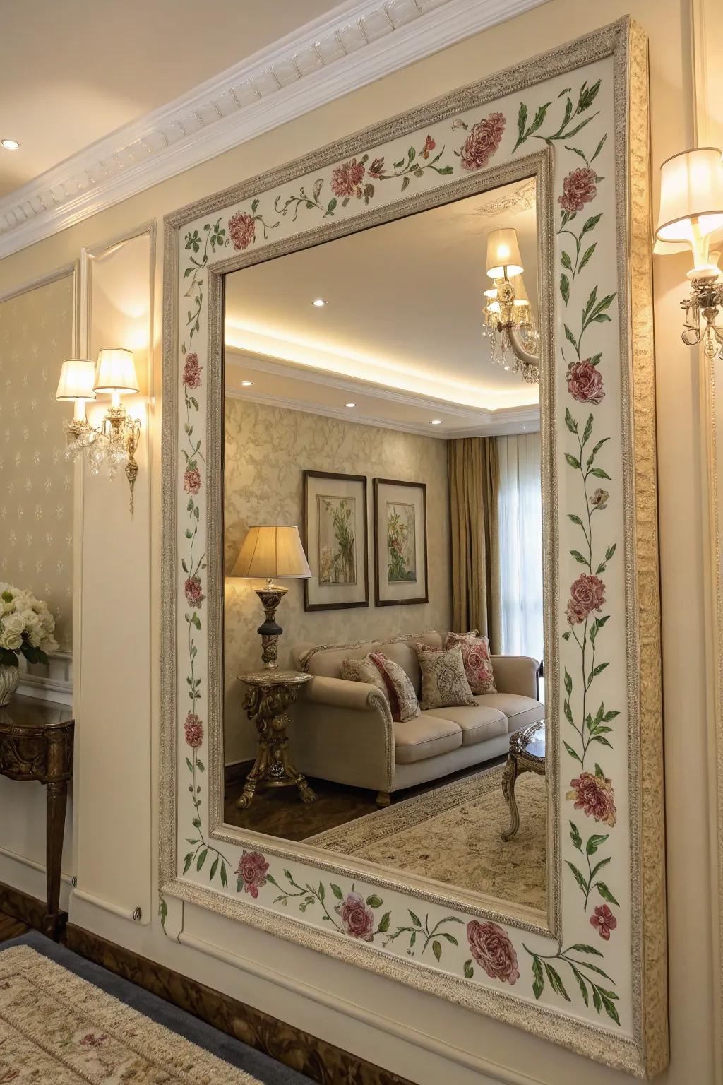 Patterning incorporates intricate detail onto any framework.