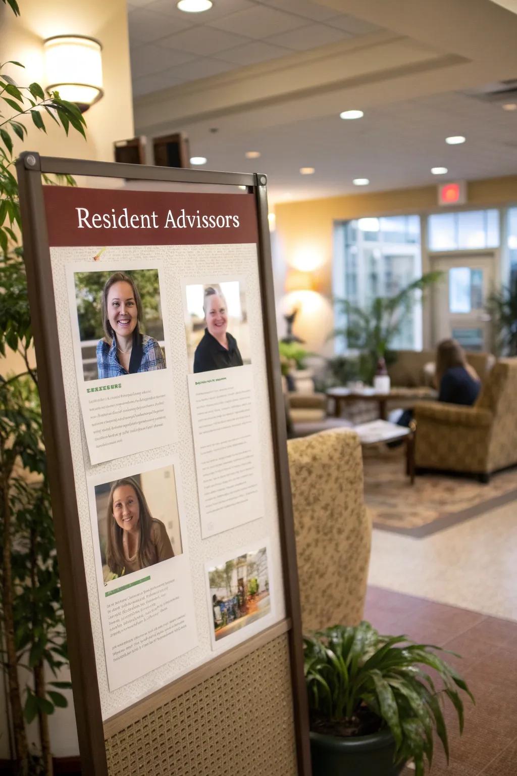 Meet Your RM board linking residents through personal introductions.
