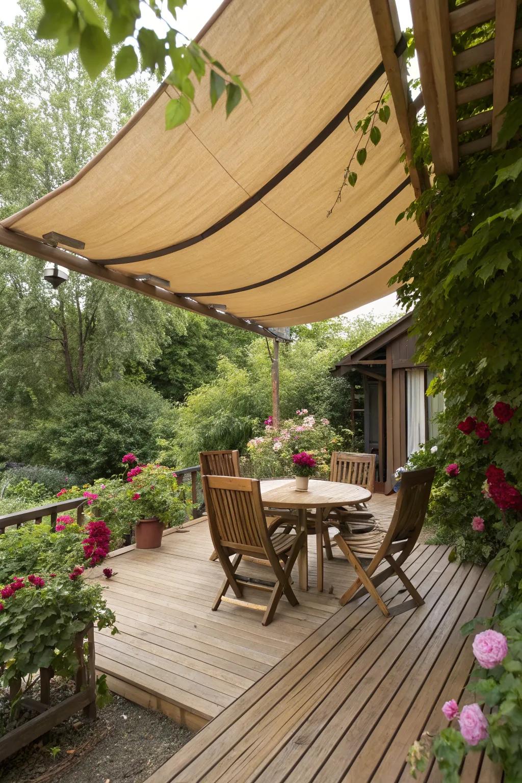 Woven fabric coverings contribute softness and adjustability.