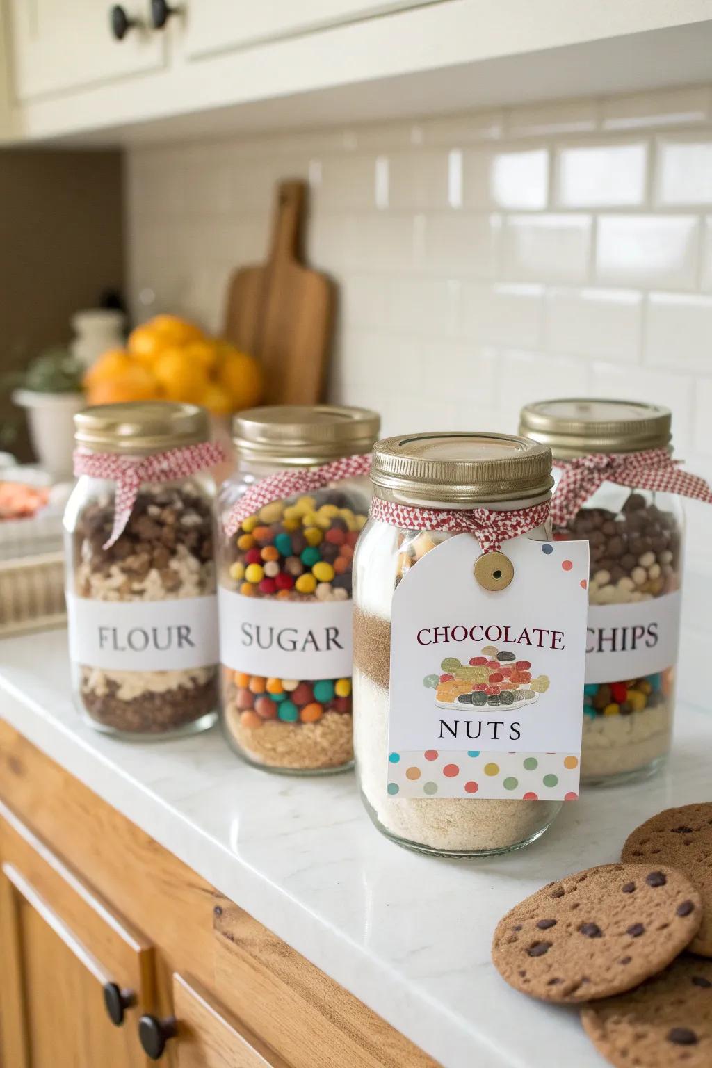 Decadent crumble mix ready to be baked into delicious treats.