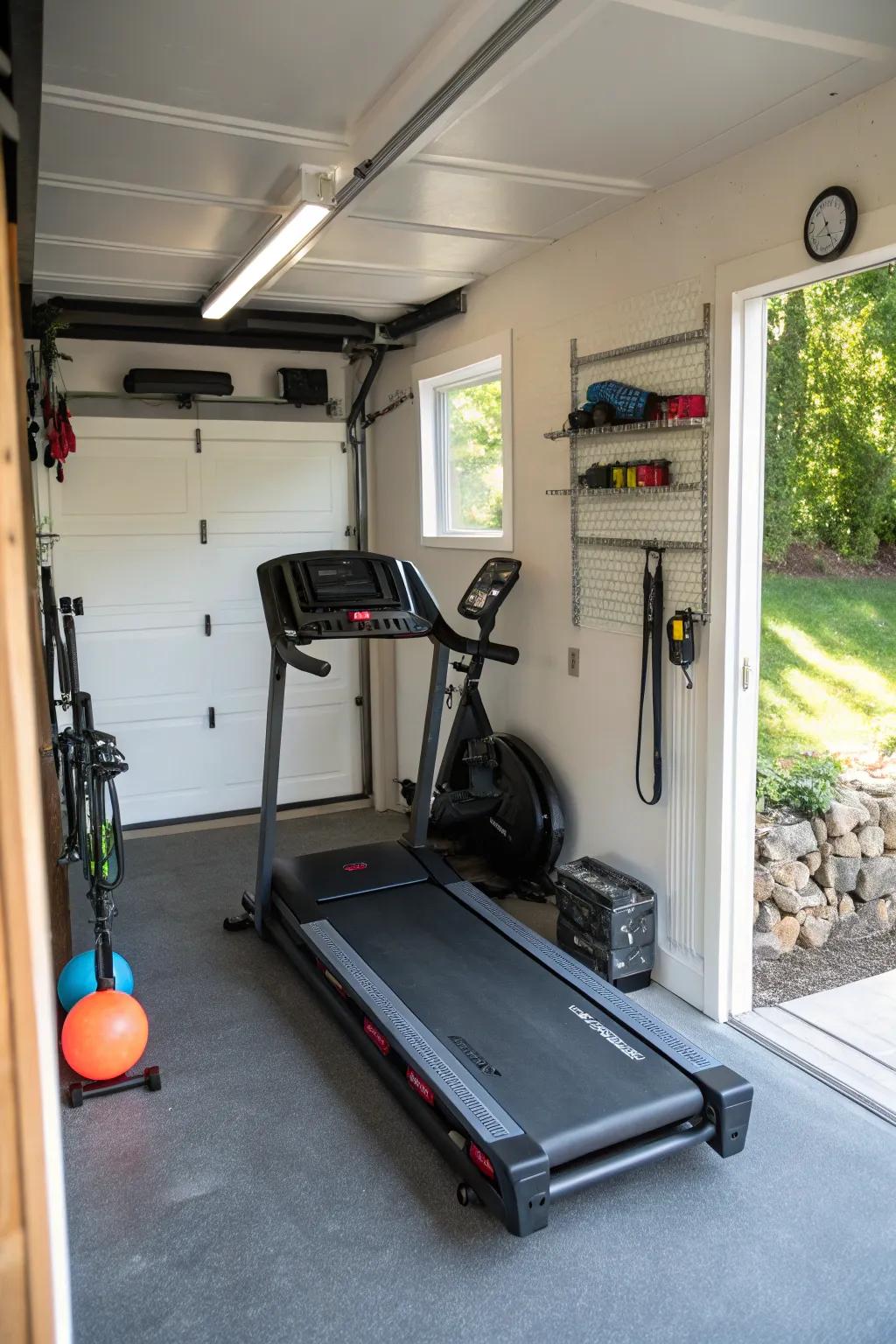 Collapsible treadmills provide flexibility in limited spaces.