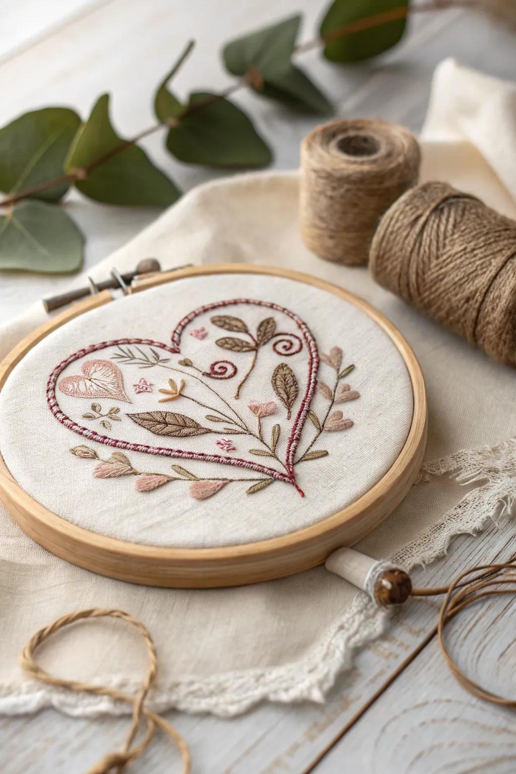 Infuse your space with the allure of handcrafted needlework art. Suitable for a serene and fashionable aesthetic!