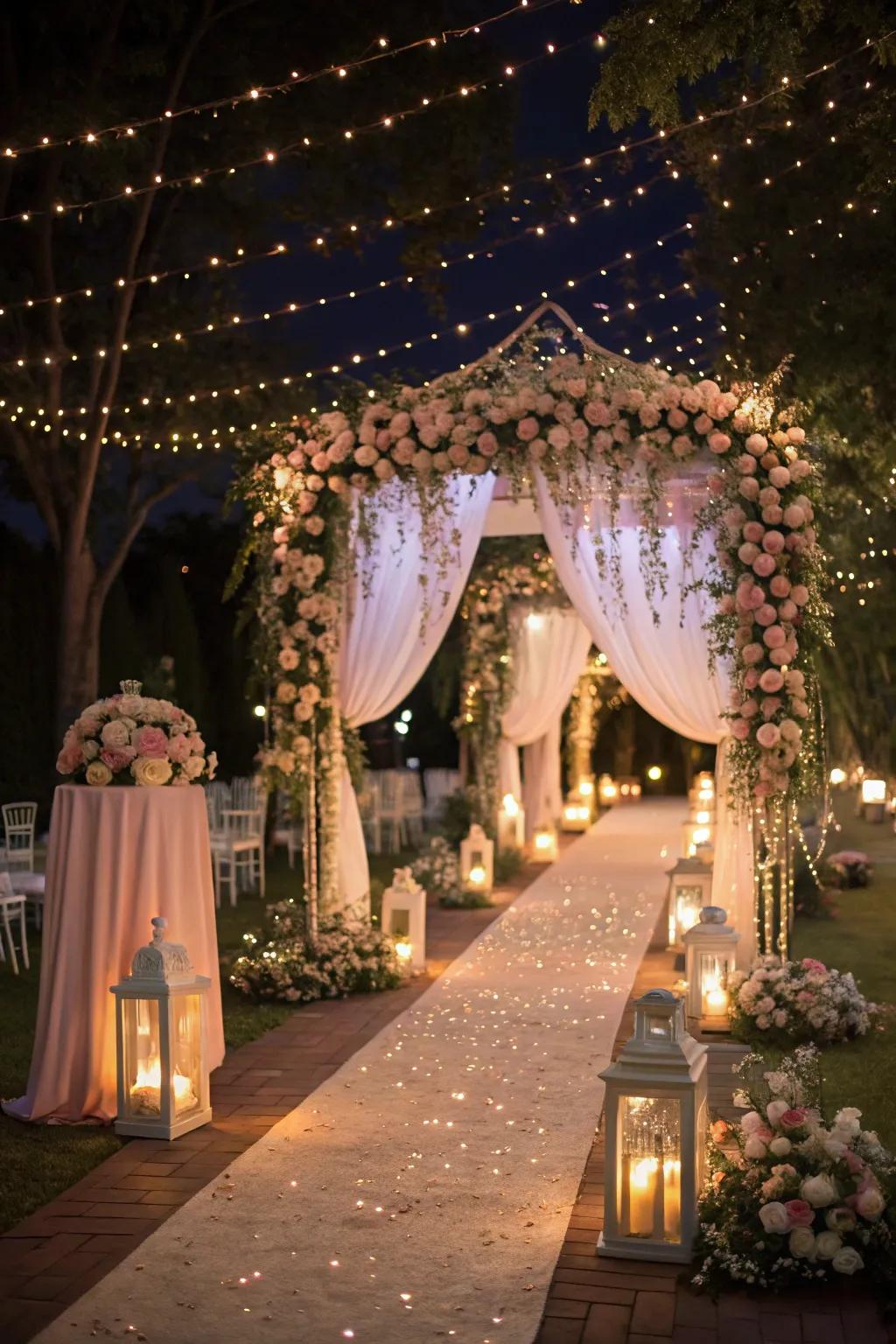 A dreamy fable wedding theme brimming with enchantment.