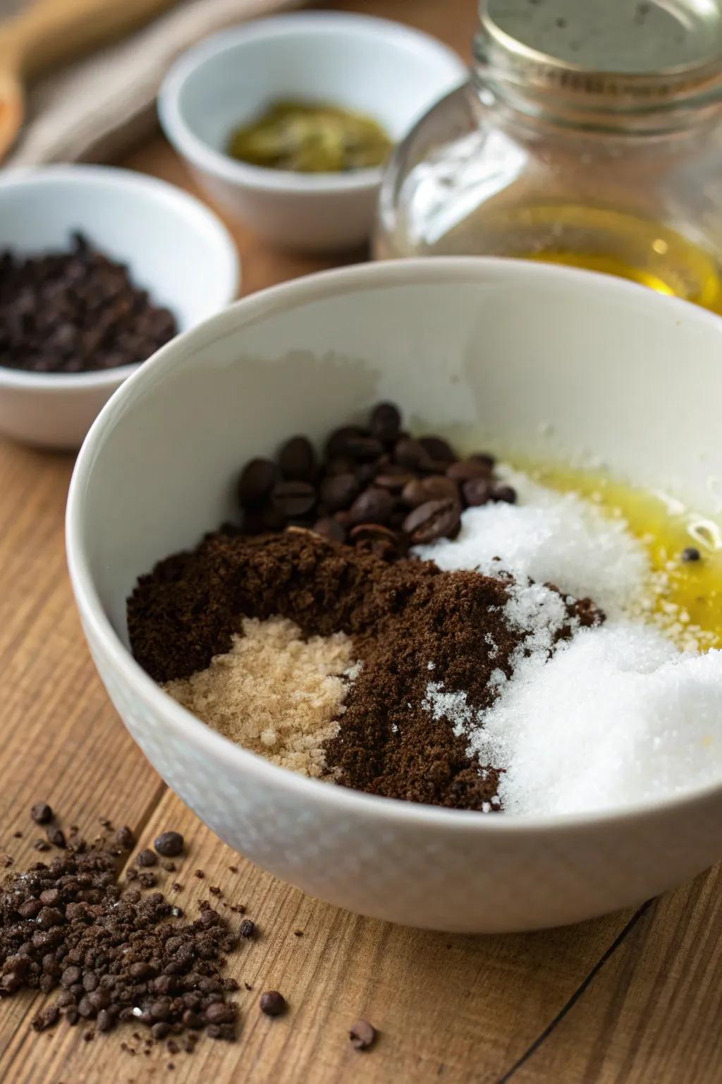 A do-it-yourself body polish is the perfect mix of exfoliation and aroma.