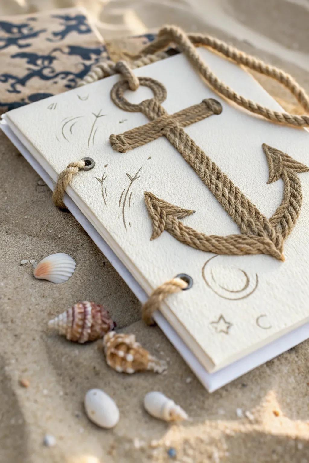 Immortalize seaside memories with a hint of aquatic sophistication 🌊📖