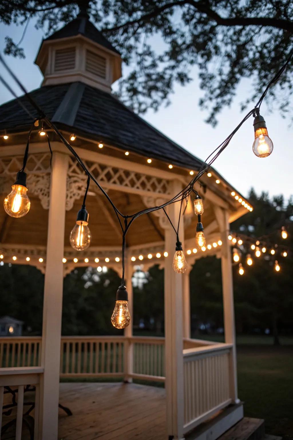 Edison bulbs deliver an industrial chic appeal.