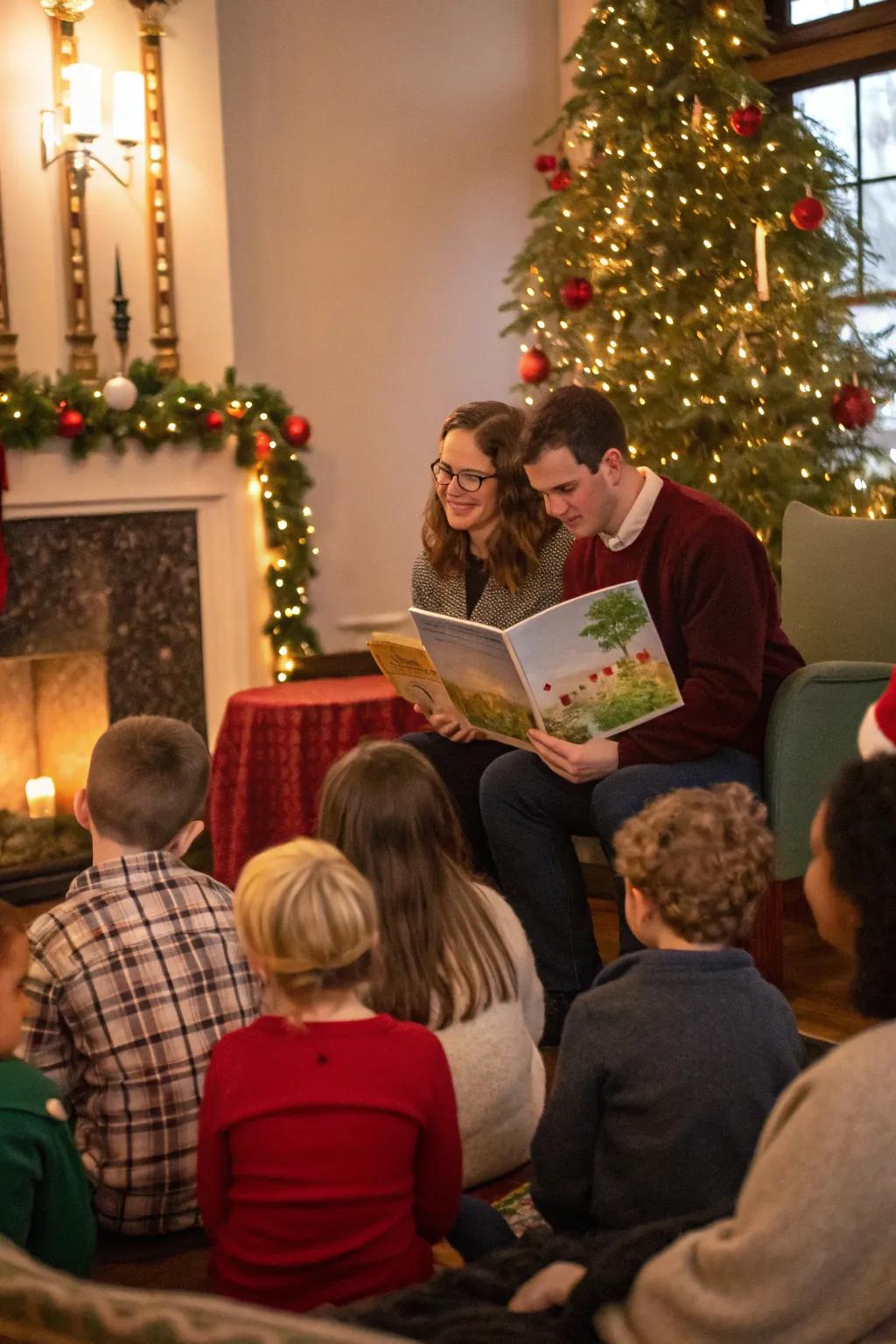 Share the joy of Christmas stories with your friends.