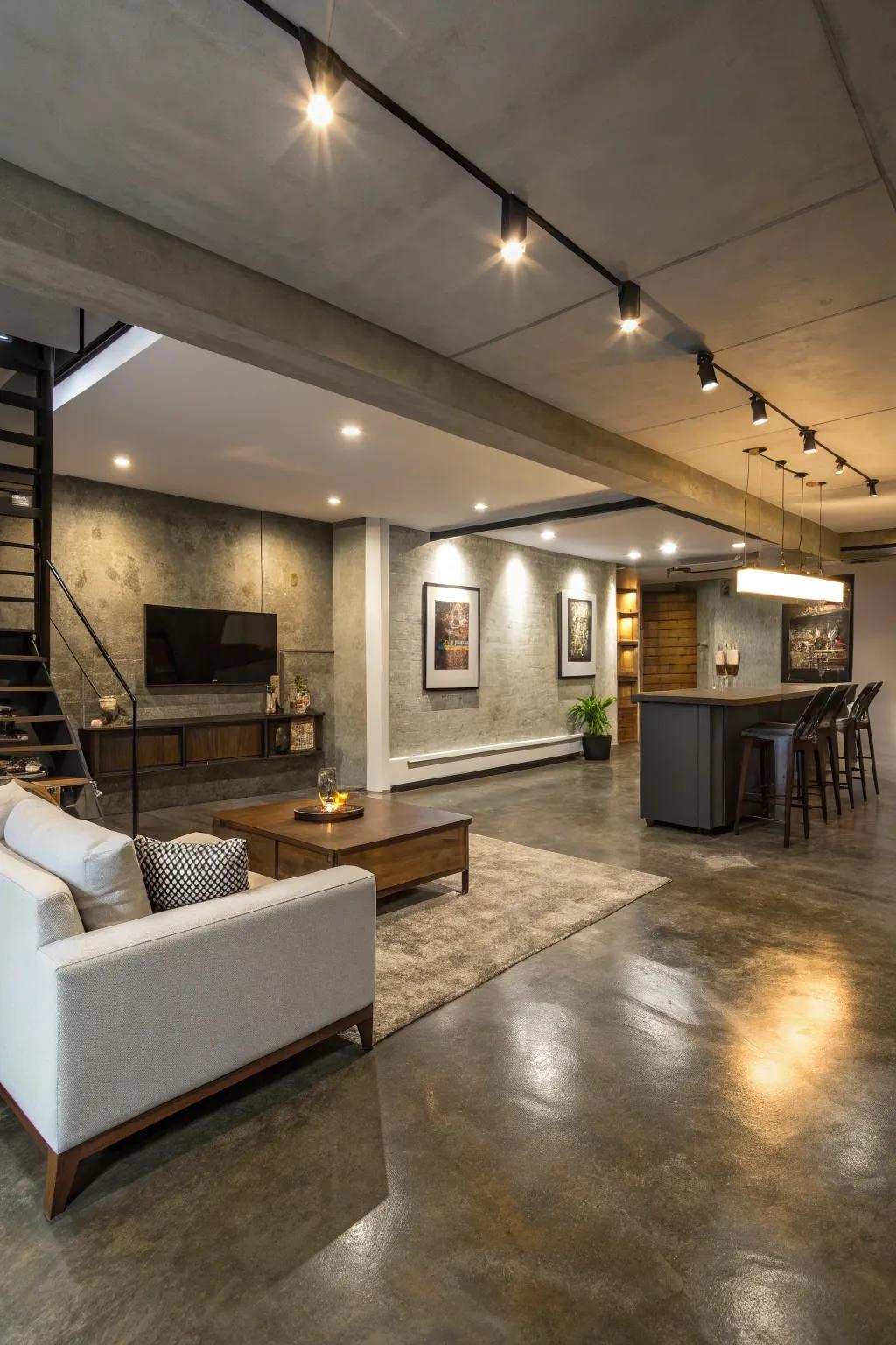 Colored stone: modern elegance within budget.