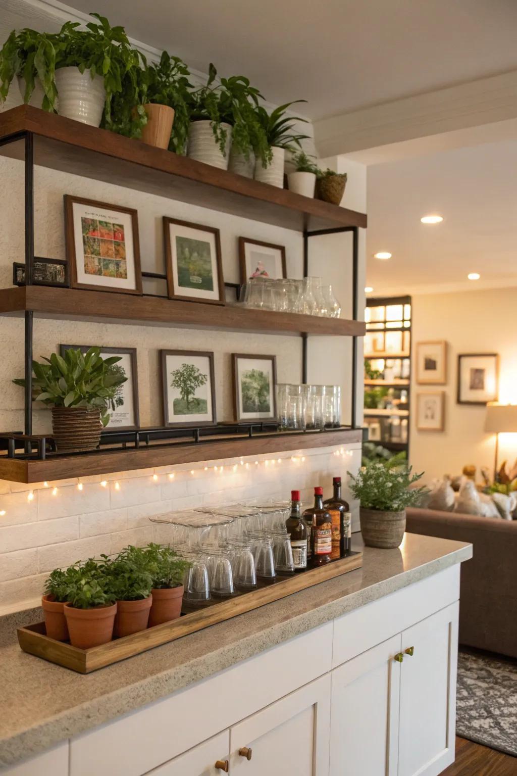 Decorative elements inject character and allure.