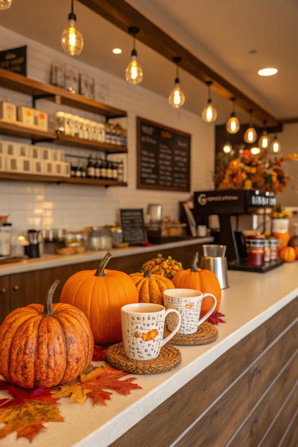 Seasonal design introduces a fresh touch.