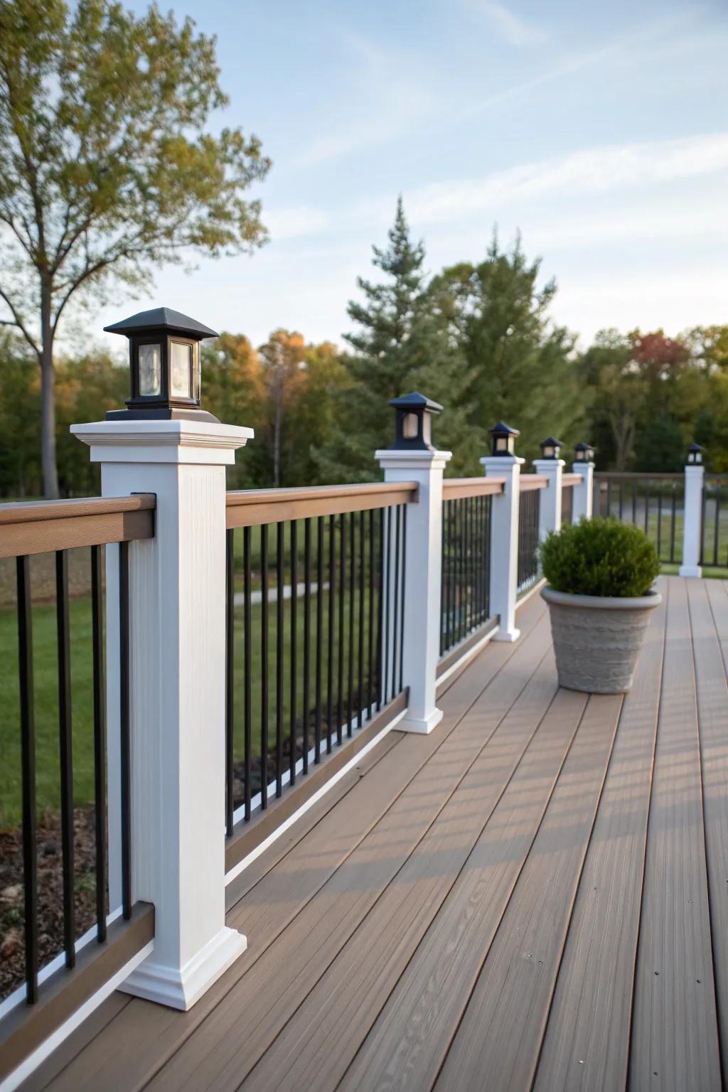 Personalize your border with custom design components for a distinctive touch.