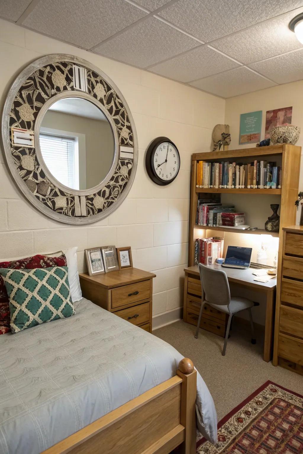 Unique items add character to your dorm.