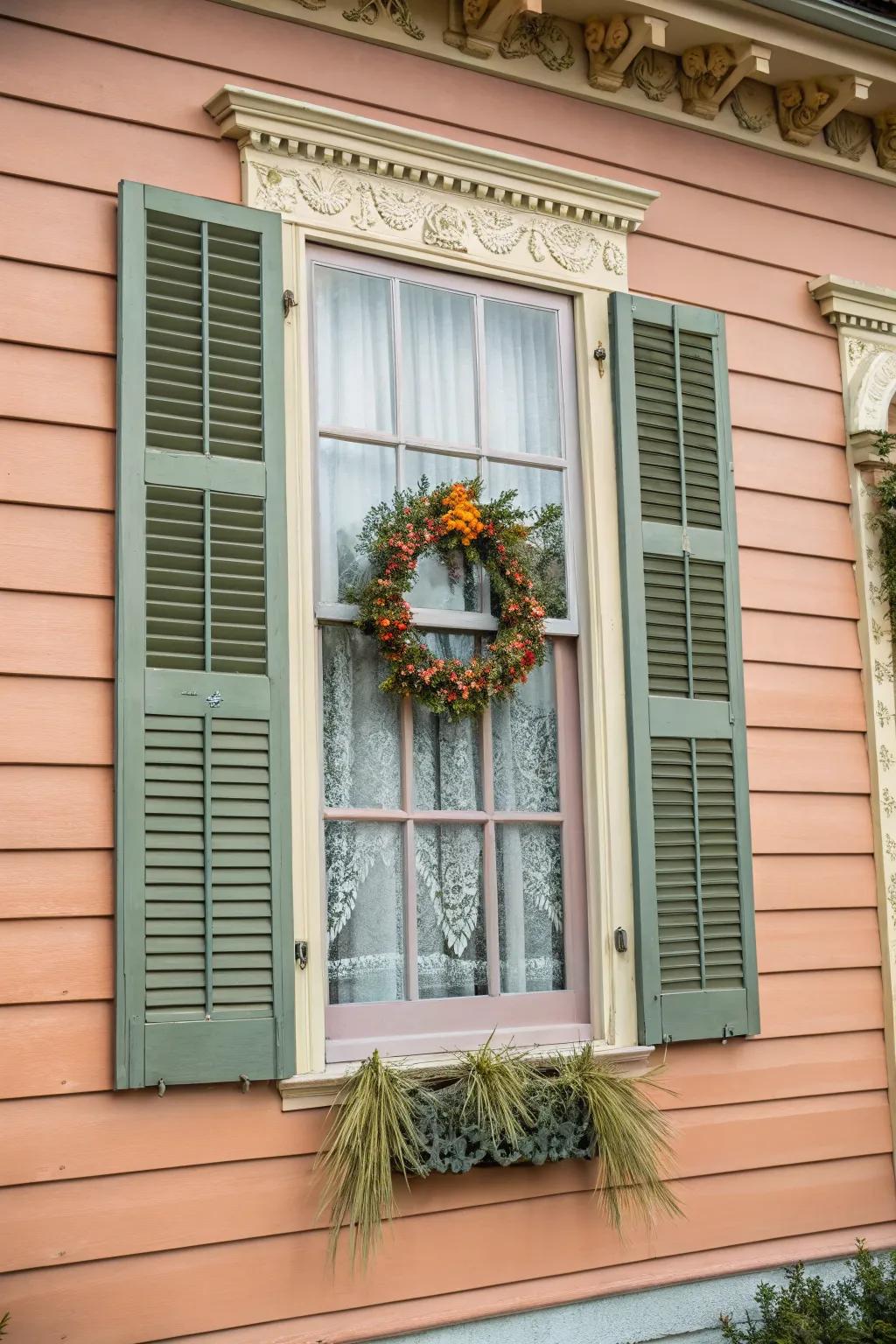 Hue-aligned window decor