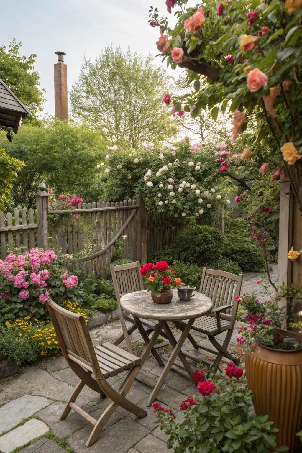 A delightful outdoor space, excellent for unwinding.