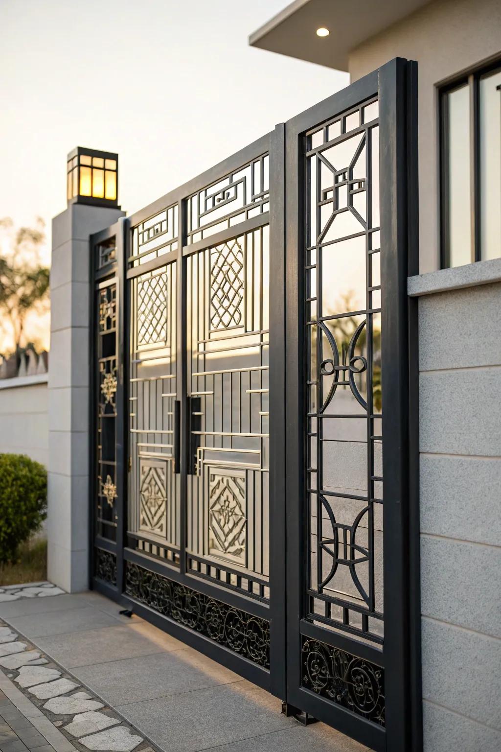 Structured forms delivering a distinctive and modern look.