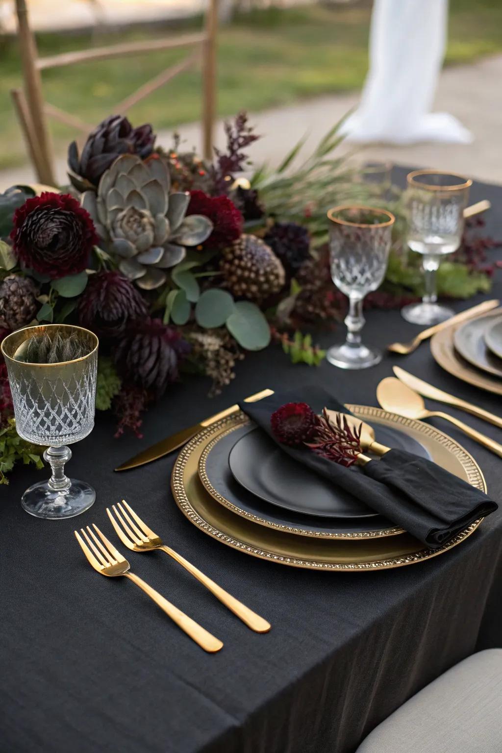 Fashion an enchanting dining experience through refined table arrangements.