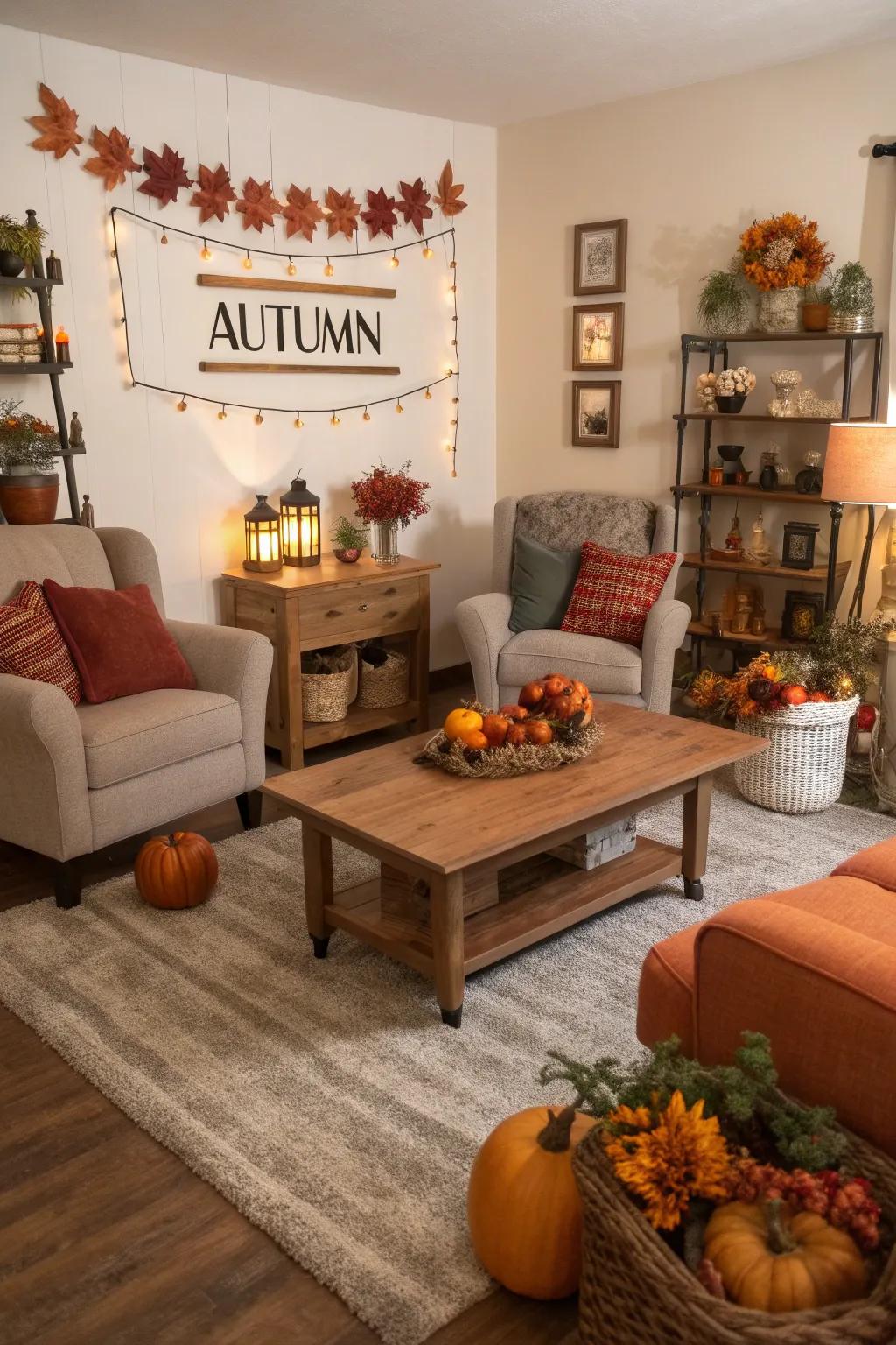 Welcome the seasons with versatile signage.