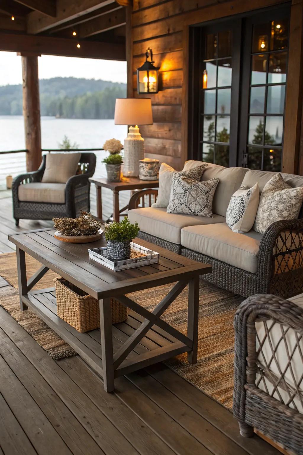 Useful outfitting enriches both flair and utility.
