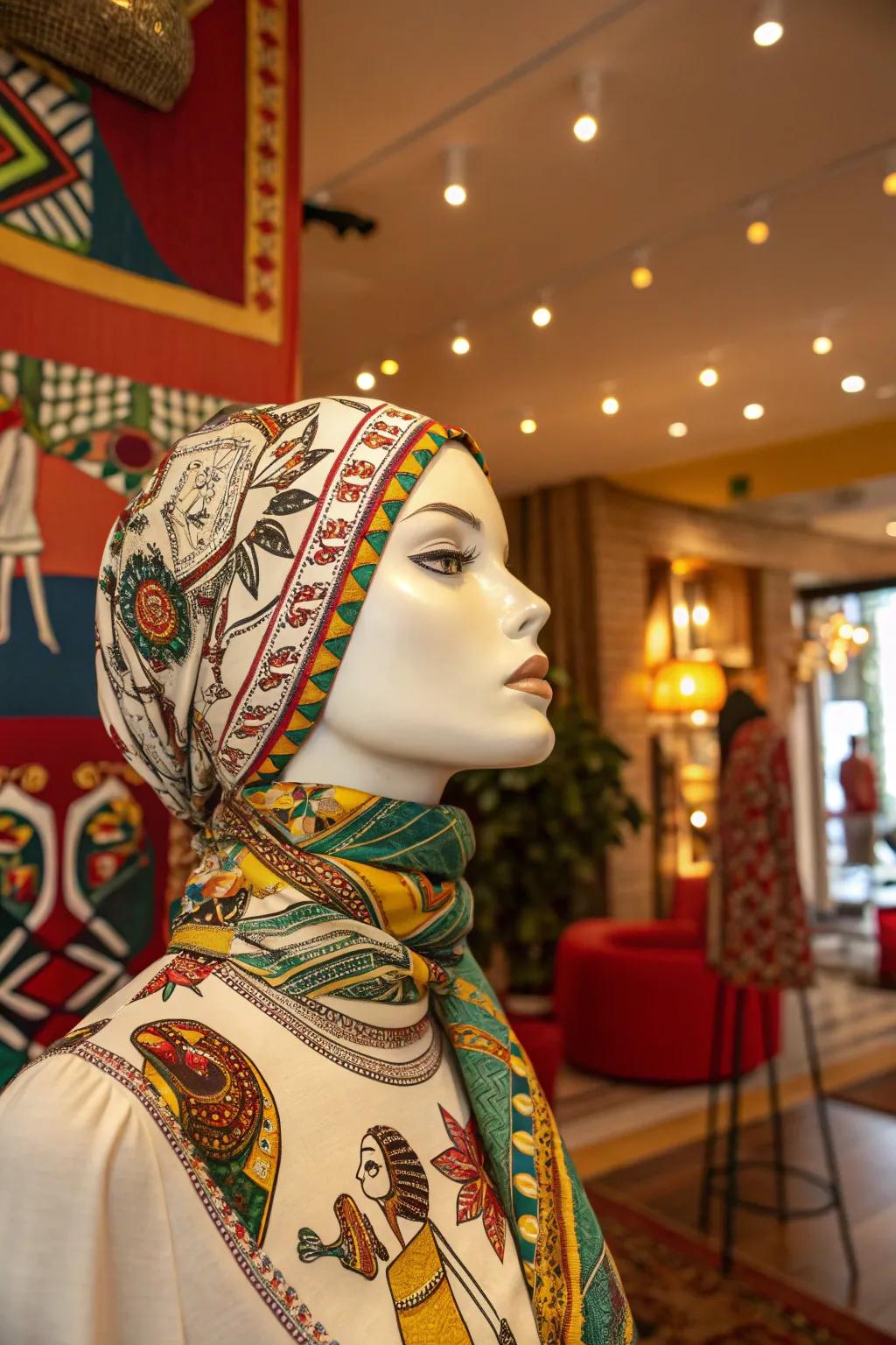 Cultural motifs contribute a deep diversity to decor.