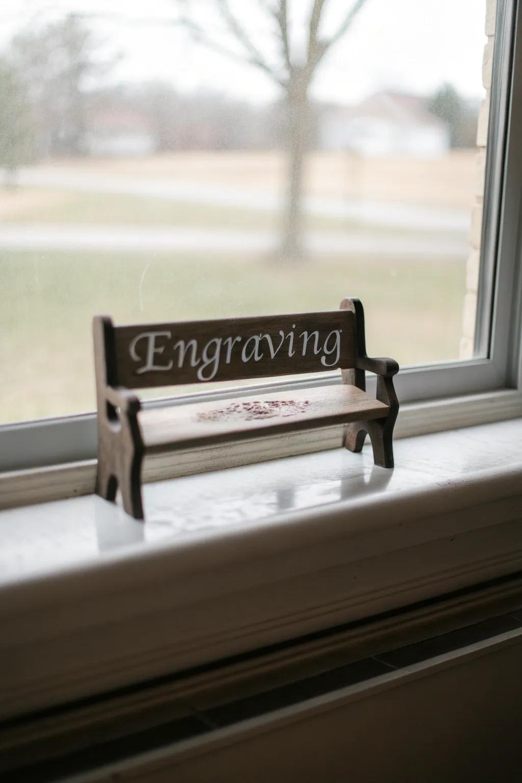 Tribute perches offer a heartfelt homage to loved ones.