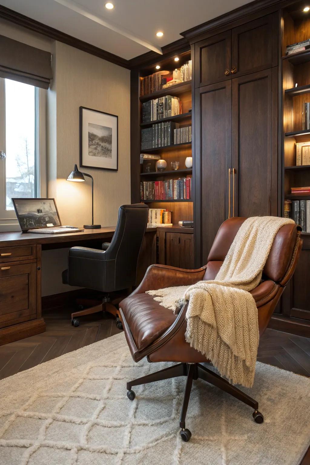 For a productive work environment, comfortable seating is essential.