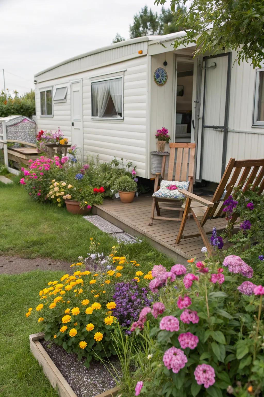 A tranquil garden space offering a serene escape.