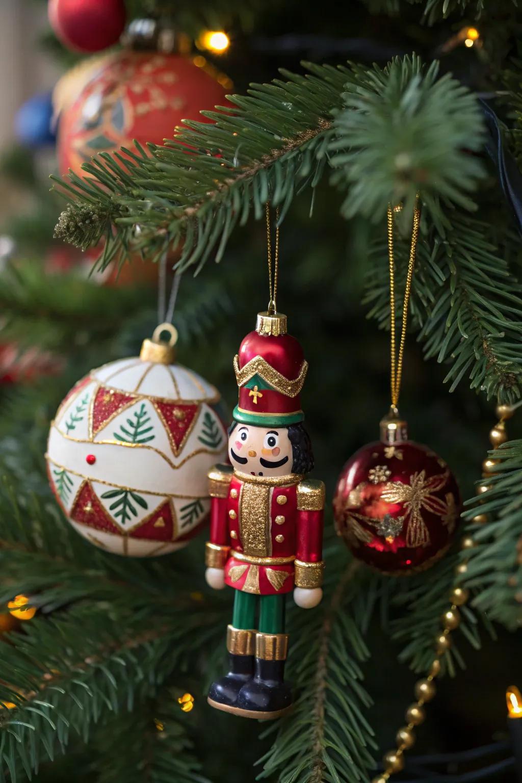 Ornamental particulars infuse exquisite artistry into holiday decor.