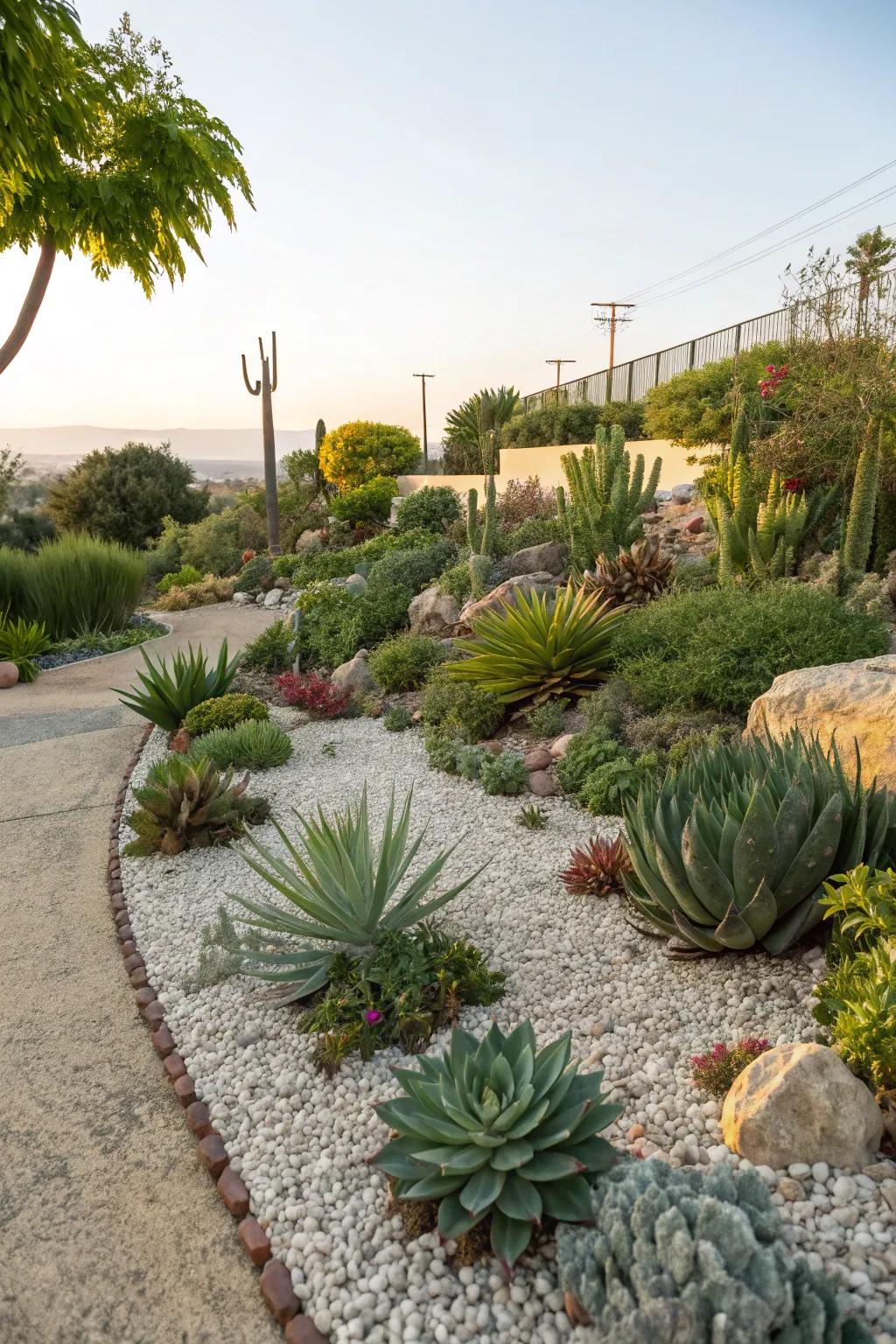 A breathtaking fusion of feel and form in a prickly plant garden.