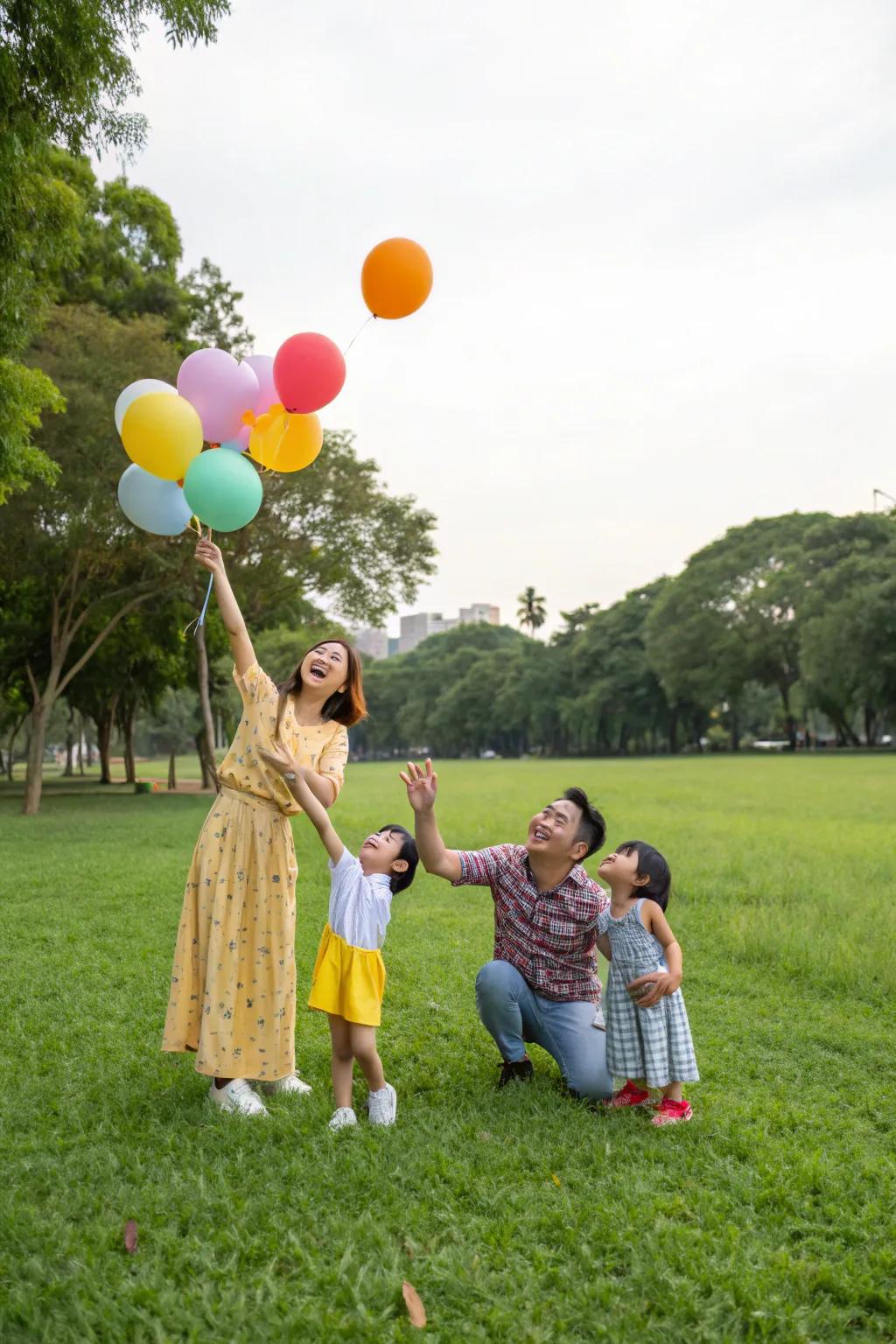 Fill your photos with vibrant air spheres to create a feeling of joy and color.