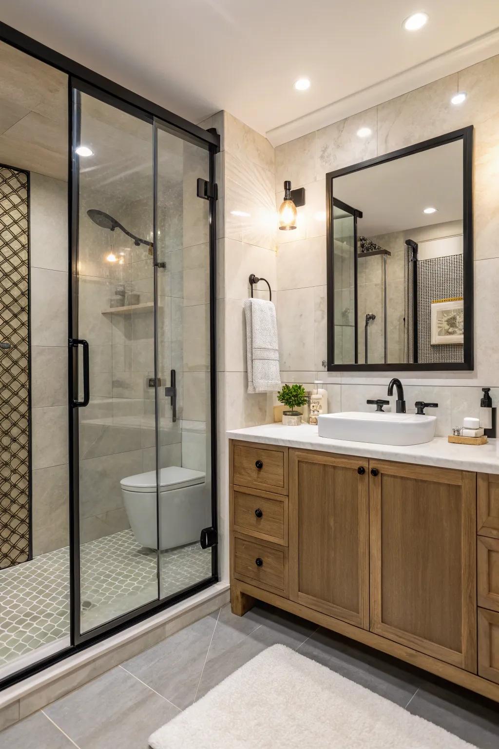 Sophisticated elegance with matte finishes.