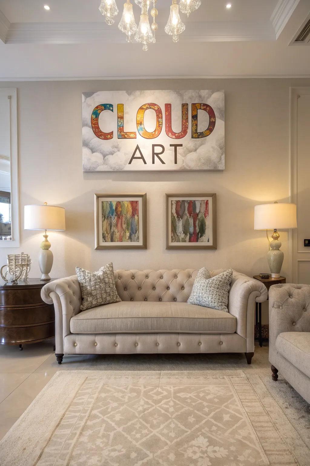 Term compilations are versatile decorating accents.